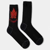 Canada Socks Canada Souvenir Socks Customize Socken (Rechts)
