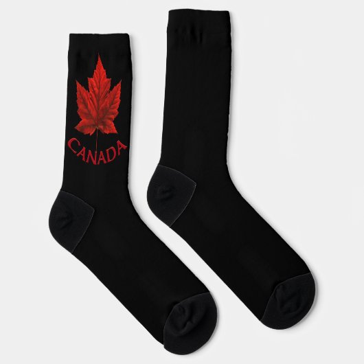 Canada Socks Canada Souvenir Socks Customize Socken (Rechts)