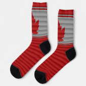 Canada Socks Winter Canada Maple Leaf Socks  Socken (Linkes Detail)