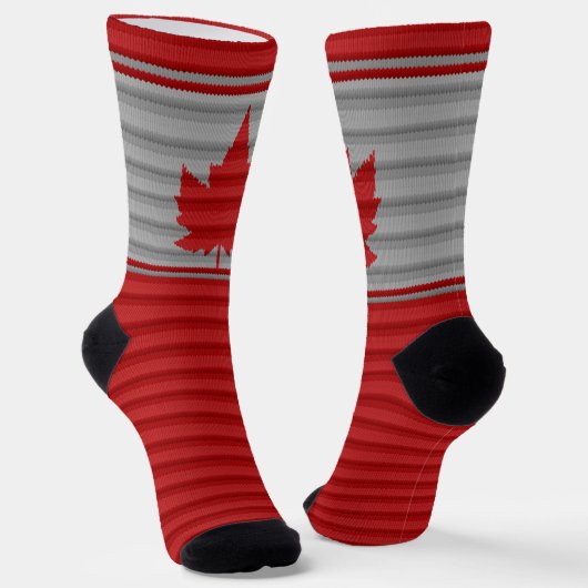 Canada Socks Winter Canada Maple Leaf Socks  Socken (Gewinkelt)