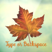 Canada Souvenir Aufkleber Custom Maple Leaf Decal (Blatt 3)