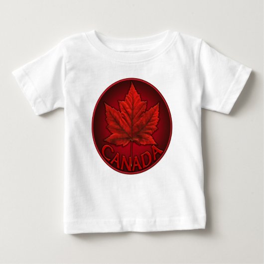 Canada Souvenir Baby Dress Custom Kleinkind Dress Baby T-shirt (Vorderseite)