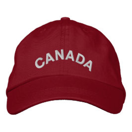 Canada Souvenir Baseball Cap bestickt individualis Bestickte Baseballkappe