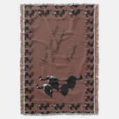 Canada Souvenir Blanket Canada Goose Throw Blanket Decke (Vorderseite Vertikal)