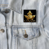 Canada Souvenir Button Gold Canada Buttons Geschen (Beispiel)