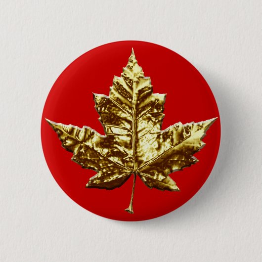 Canada Souvenir Button Gold Medal Canada Buttons (Vorderseite)
