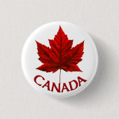 Canada Souvenir Buttons Canada Flag Maple Leaf But (Vorderseite)