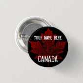 Canada Souvenir Buttons Personalisiert Canada Butt (Vorne & Hinten)