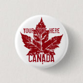 Canada Souvenir Buttons Personalisiert Canada Butt (Vorderseite)