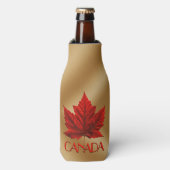 Canada Souvenir Can Cooler Personalisiert Insulato Flaschenkühler (Flaschenvorderseite)