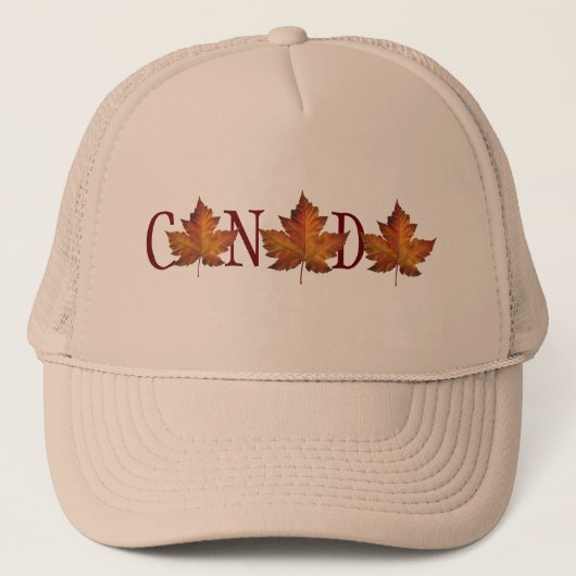 Canada Souvenir Cap Canada Maple Leaf Trucker Caps Truckerkappe (Vorderseite)