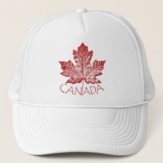 Canada Souvenir Cap Retro Canada Maple Leaf Caps Truckerkappe (Vorderseite)