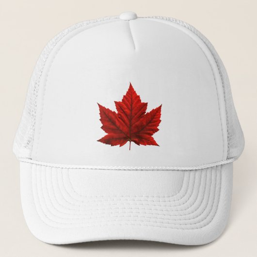 Canada Souvenir Caps & Canada Flag Hats Truckerkappe (Vorderseite)