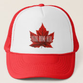 Canada Souvenir Caps Custom Canada Flag Hats Truckerkappe (Vorderseite)