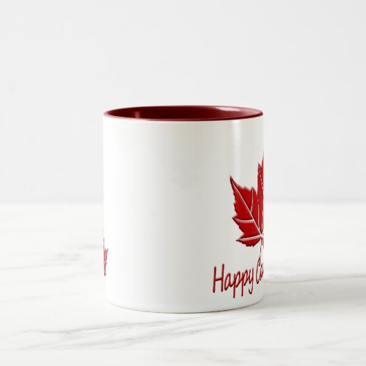 Canada Souvenir Coffee Cup Happy Canada Day Tasse (Mittel)