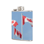 Canada Souvenir Flask Canada Flag Drink Flask Gesc Flachmann (Links)