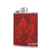 Canada Souvenir Flask Canada Flag Drink Flask Gesc Flachmann (Links)
