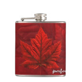 Canada Souvenir Flask Canada Flag Drink Flask Gesc Flachmann (Vorderseite)