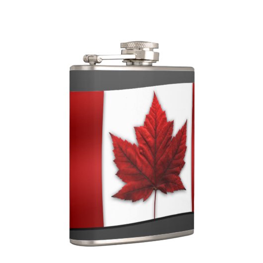 Canada Souvenir Flask Canada Flag Drinks Flaschen Flachmann (Rechts)