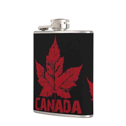 Canada Souvenir Flask Cool Canada Drink Flask Gesc Flachmann (Links)