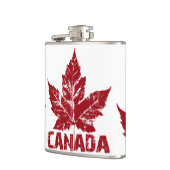 Canada Souvenir Flask Cool Canada Drink Flask Gesc Flachmann (Links)