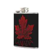 Canada Souvenir Flask Cool Canada Drink Flask Gesc Flachmann (Links)