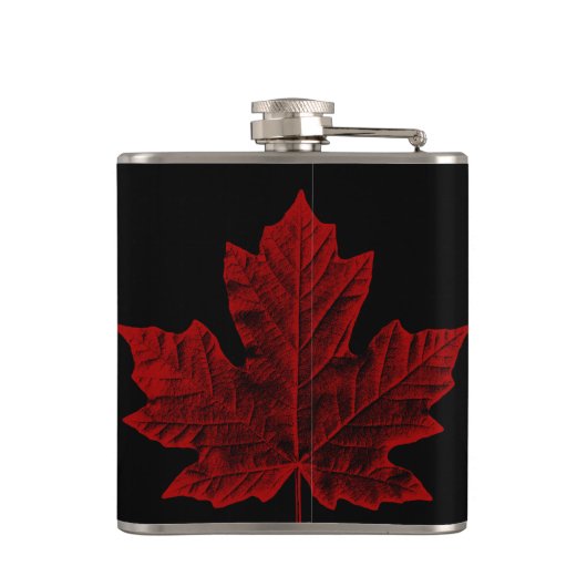 Canada Souvenir Flask Cool Canada Drink Flask Gesc Flachmann (Rückseite)