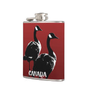 Canada Souvenir Flask Custom Canada Goose Flask Flachmann (Links)