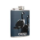 Canada Souvenir Flask Custom Canada Goose Flask Flachmann (Rechts)