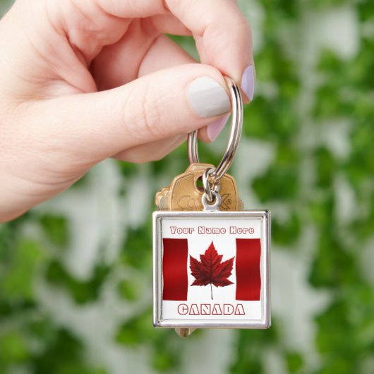 Canada Souvenir Key Chain Canada Flag Key Chain Schlüsselanhänger (Hand)