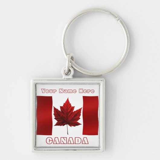 Canada Souvenir Key Chain Canada Flag Key Chain Schlüsselanhänger (Vorne)