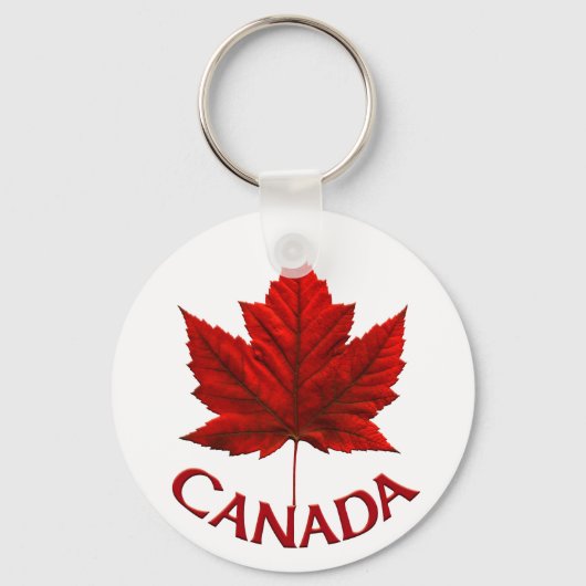 Canada Souvenir Key Chain Maple Leaf Keychains Schlüsselanhänger (Vorderseite)