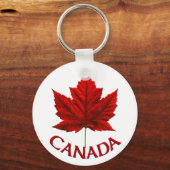 Canada Souvenir Key Chain Maple Leaf Keychains Schlüsselanhänger (Vorderseite)