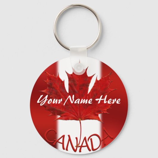 Canada Souvenir Key Chain Personalisiert Canada Gi Schlüsselanhänger (Vorderseite)