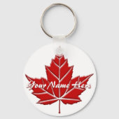 Canada Souvenir Key Chain Personalized Canada Gift Schlüsselanhänger (Vorderseite)