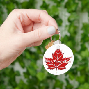 Canada Souvenir Key Chain Personalized Canada Gift Schlüsselanhänger