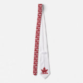 Canada Souvenir Krawatte Cool Canada Maple Leaf Kr (Rückseite)