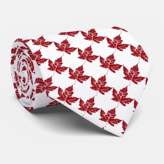 Canada Souvenir Krawatte Cool Canada Maple Leaf Ne (Gerollt)