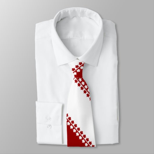 Canada Souvenir Krawatte Red Maple Leaf Canada Nec (Gebunden)