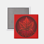 Canada Souvenir Kühlschrankmagnet Canada Maple Lea (Vorderseite/Rückseite)