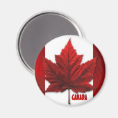 Canada Souvenir Kühlschrankmagnet Canada Maple Lea (Vorderseite/Rückseite)