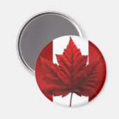 Canada Souvenir Kühlschrankmagnet Canada Maple Lea (Vorderseite/Rückseite)