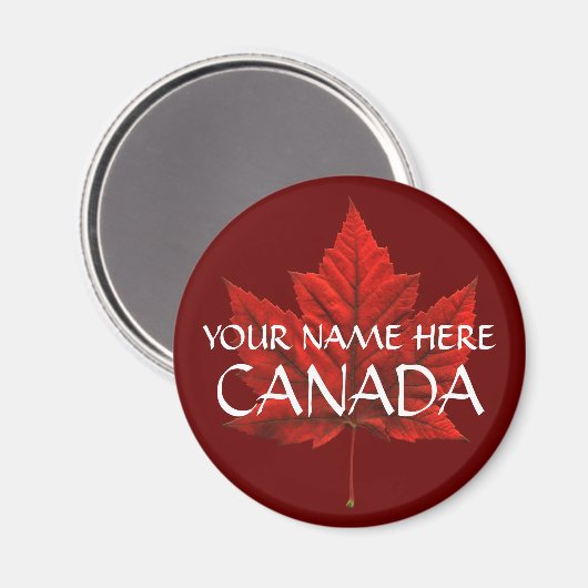 Canada Souvenir Kühlschrankmagnet Personalisierte (Vorderseite/Rückseite)