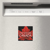 Canada Souvenir Kühlschrankmagnet Personalisierte  (In Situ (Geschirrspüler))