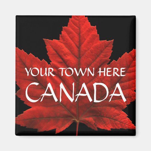 Canada Souvenir Kühlschrankmagnet Personalisierte  (Vorne)