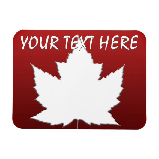 Canada Souvenir Magnet Custom Canada Magnete (Horizontal)