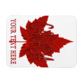 Canada Souvenir Magnet Custom Canada Magnete (Horizontal)