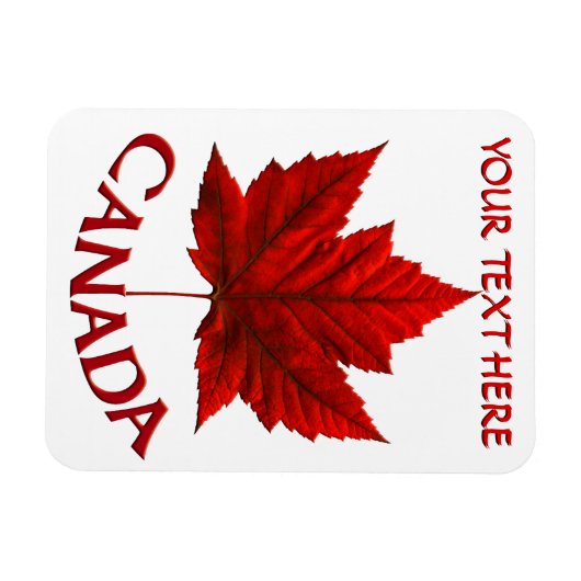 Canada Souvenir Magnet Custom Canada Magnete (Horizontal)