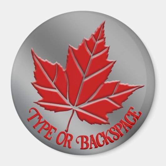 Canada Souvenir Magnete Personalisiert Canada Gift Magnet (Vorne)