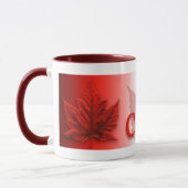 Canada Souvenir Mug Coffee Cup Maple Leaf Cup Tasse (Links)